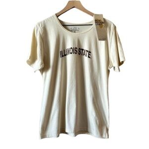 Women's XL NWT EDUN Illinois State University Tee African Cotton Yarn
